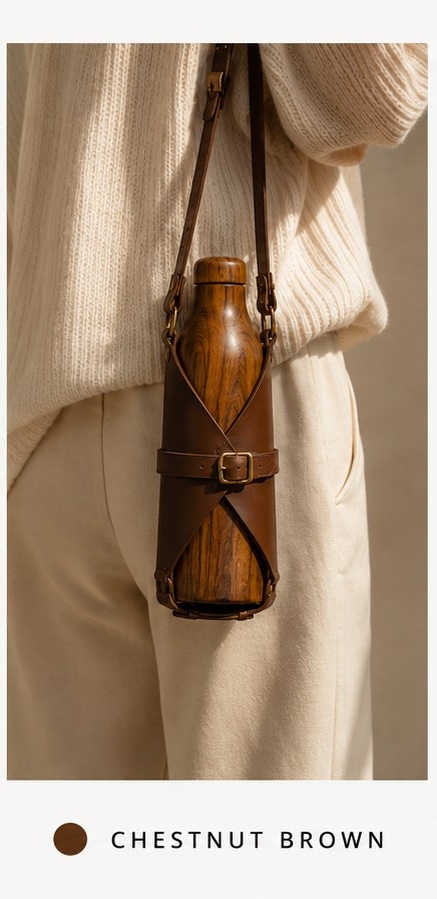 Chestnut Brown carrier strap